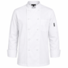 Premium Classic Chef Coat – White - Thumbnail Image 1