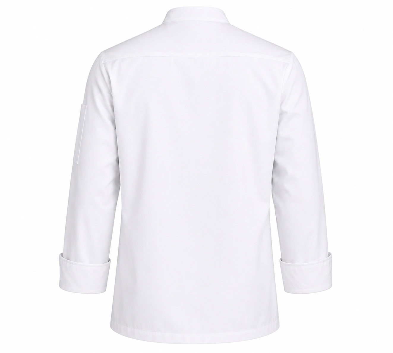 Premium Classic Chef Coat – White - Image 3