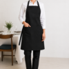 Premium Hospitality Bib Apron with Dual Front Pockets 9 Premium Hospitality Bib Apron with Dual Front Pockets - Thumbnail Image 1