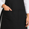 Premium Hospitality Bib Apron with Dual Front Pockets 10 Premium Hospitality Bib Apron with Dual Front Pockets - Thumbnail Image 2