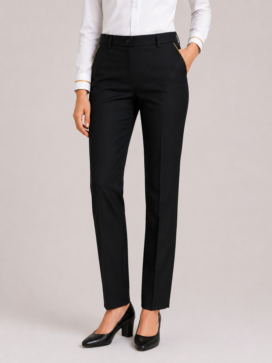 Women's Hotel Uniform Trouser – Professional Hospitality Bottom Wear - Image 1