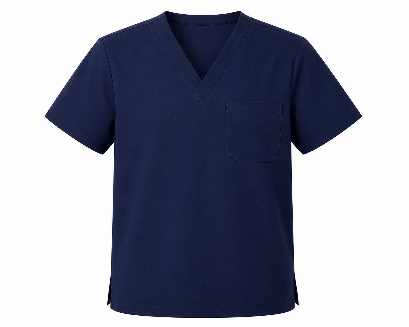 Unisex V-Neck Medical Scrub Top 1 Unisex V-Neck Medical Scrub Top - Image 1