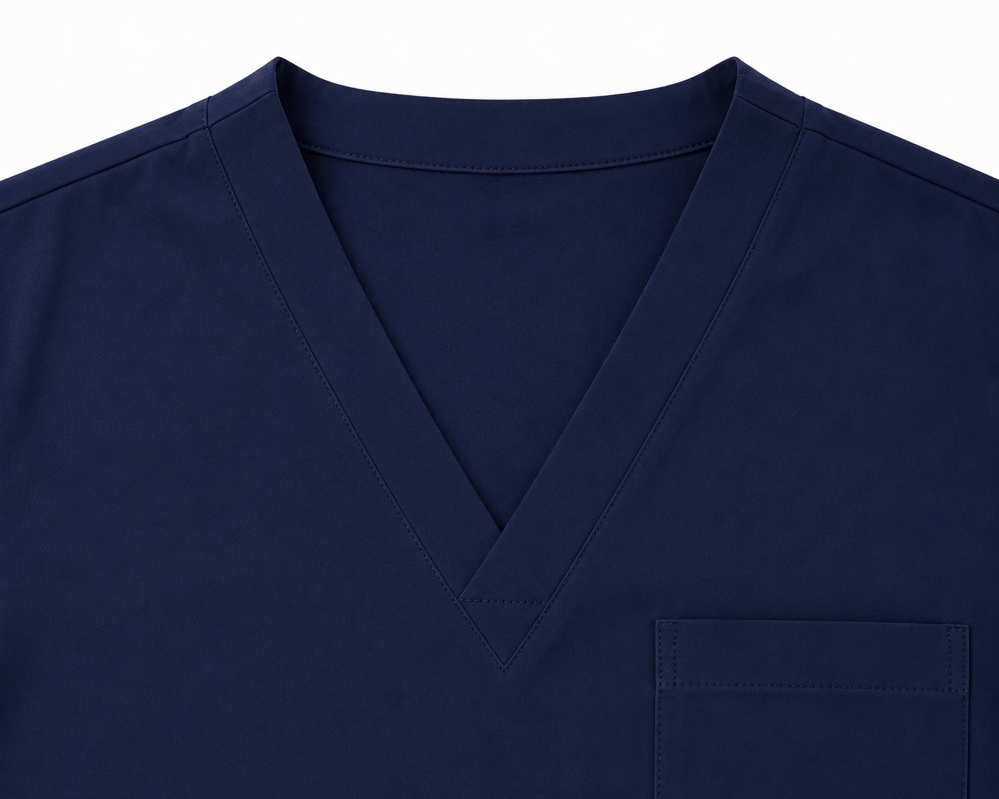 Unisex V-Neck Medical Scrub Top 3 Unisex V-Neck Medical Scrub Top - Image 3